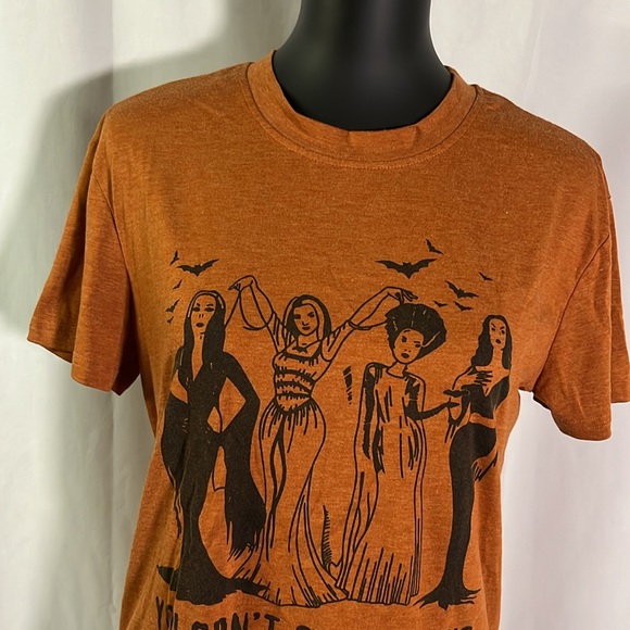 🛍 6 for $35 • You Can’t Sit With Us Horror Divas Halloween Graphic T-Shirt - Picture 4 of 15